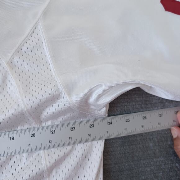 Vintage Nike Oklahoma Sooners #85 White Jersey Mens Large Authentic Stretch - Picture 7 of 12